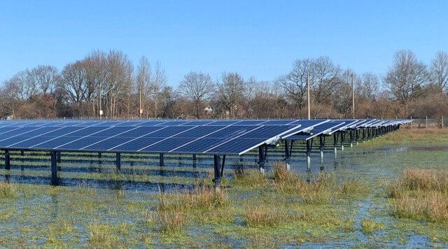 Photovoltaik auf Moorboden